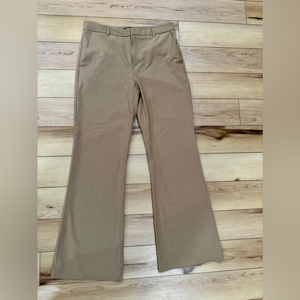 Banana Republic Sculpted Stretch Tan Pants